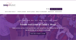 Desktop Screenshot of danavmusic.com