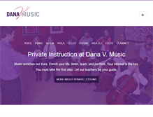 Tablet Screenshot of danavmusic.com